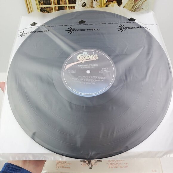 Cheap Trick Dream Police Vinyl Record 1979 FE 35773 Sterling Original LP EX - Picture 11 of 12